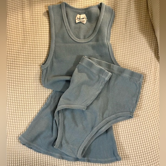 Rudy Jude Tops - BRIEFS ONLY Rudy Jude Briefs M Dusty Blue (Top Has Sold)